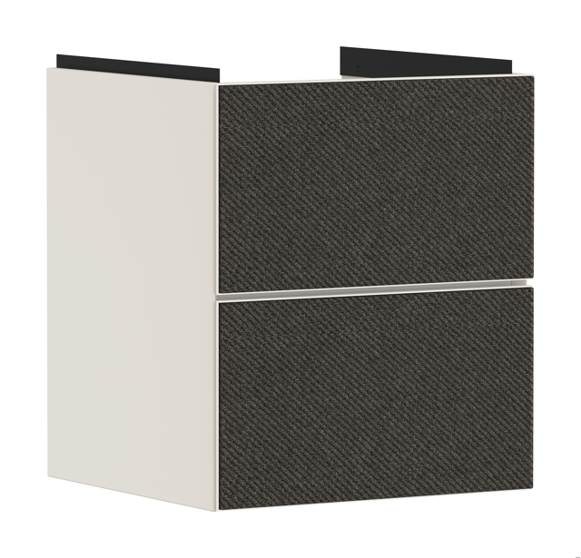 HG Waschtischunterschrank Xevolos E Sbma 480/475mm mit 2 Schubkästen für HWB TDG