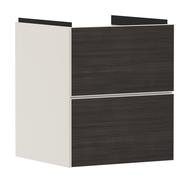 HG Waschtischunterschrank Xevolos E Sbma 480/475mm mit 2 Schubkästen für HWB ECHD