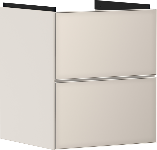 HG Waschtischunterschrank Xevolos E Sbma 480/475mm mit 2 Schubkästen für HWB SBme