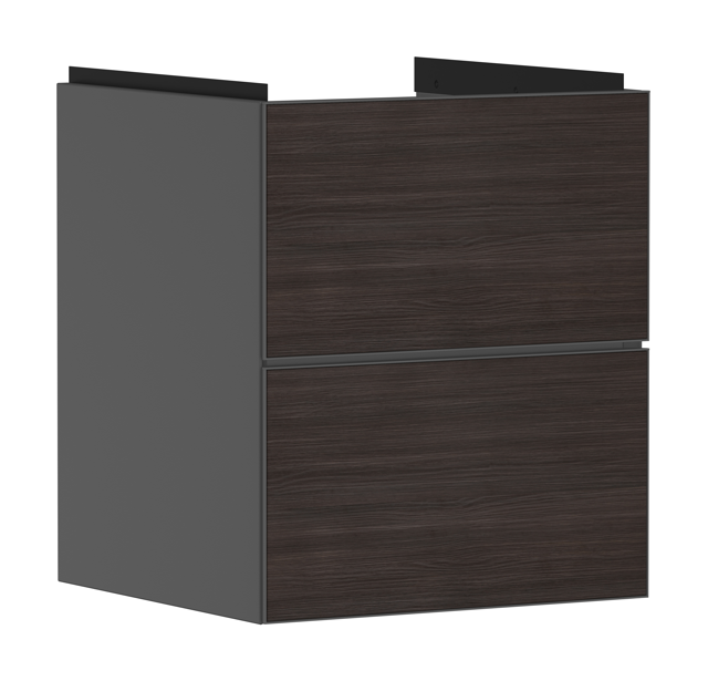HG Waschtischunterschrank Xevolos E Sgma 480/475mm mit 2 Schubkästen für HWB ECHD
