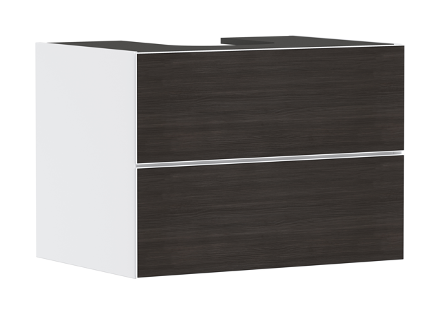 HG Waschtischunterschrank Xevolos E MW 780/550mm mit 2 SK f.Kons.m.WT ge ECHD