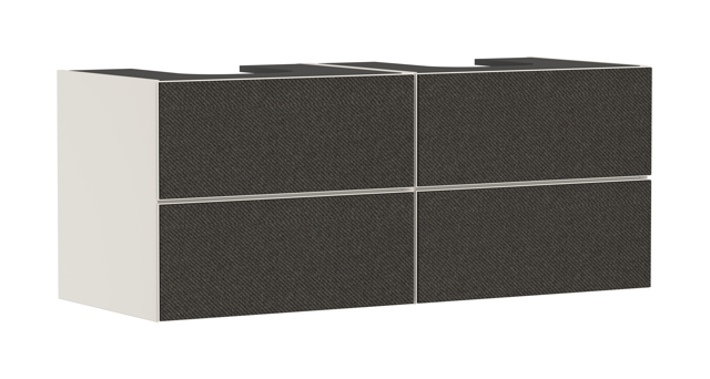 HG Waschtischunterschrank Xevolos E Sbma 1370/550mm m.4 SK f.Kons.m.2 AWT ge TDG