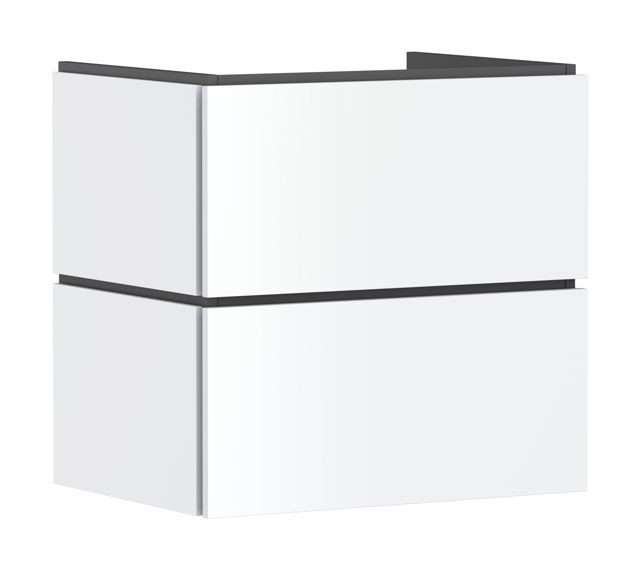 HG Waschtischunterschrank Xilesa E 630x470mm 2 Schubkästen f.Waschtisch MW