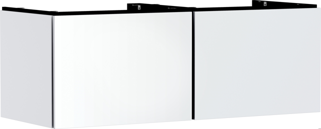 HG Waschtischunterschrank Xilesa E 1360x550mm 2SK f.Ko.AWT/AWT ge MW