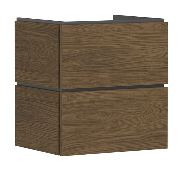 HG Waschtischunterschrank Xilesa E 580x470mm m.2SK PushOpen f.WB ECHK