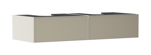 HG Waschtischunterschrank Xevolos E Sbma 1370x550mm m.1SK f.Kon.2AWTge/AWT BZs