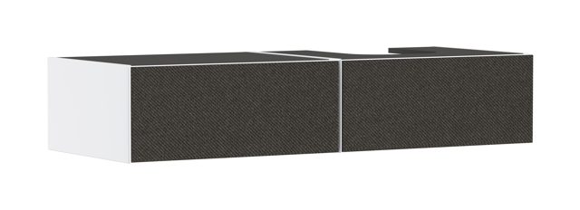HG Waschtischunterschrank Xevolos E MW 1370x550mm m.2SK f.Kon.AWT/AWTge re.TDG