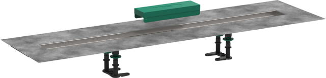 HG Installationsset RainDrain 1000 mm für Duschrinnen Fertigsets