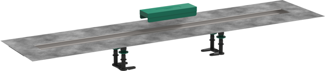 HG Installationsset RainDrain 1200 mm für Duschrinnen Fertigsets