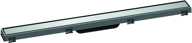 HG RainDrain Match Duschrinne 800 mm mit höhenverstellbaren Rahmen chrom