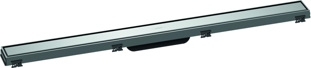 HG RainDrain Match Duschrinne 900 mm mit höhenverstellbaren Rahmen chrom