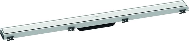 HG RainDrain Match Duschrinne 900 mm mit höhenverstellbaren Rahmen weiß