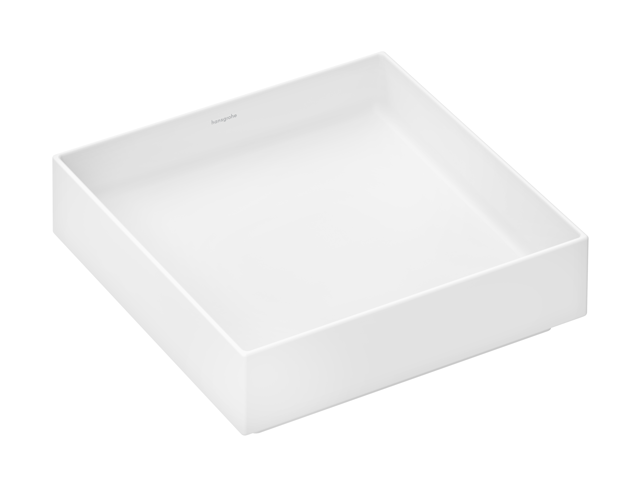 HG Aufsatzwaschtisch Xuniva Evo E 400x400mm o.Hahnloch u.Überlauf MW