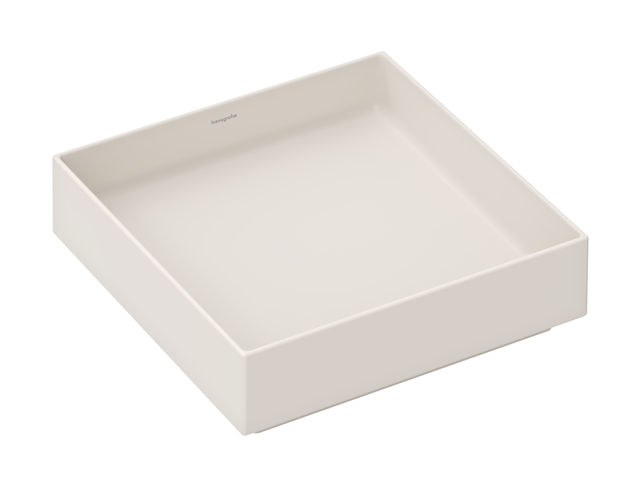 HG Aufsatzwaschtisch Xuniva Evo E 400x400mm o.Hahnloch u.Überlauf SBma