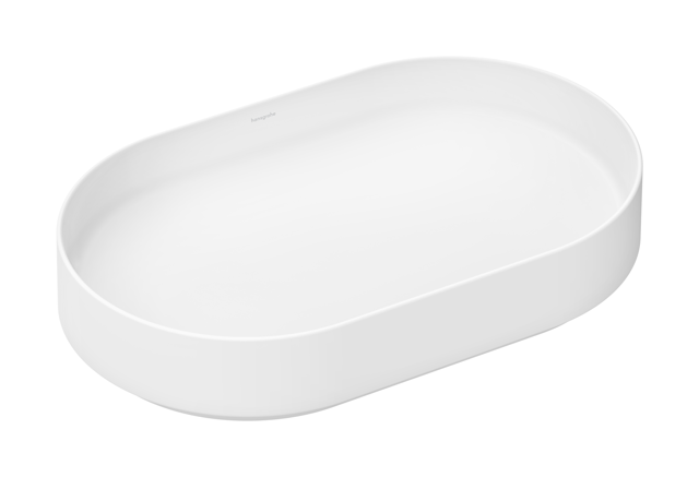 HG Aufsatzwaschtisch Xuniva Evo U 650x400mm o.Hahnloch u.Überlauf MW