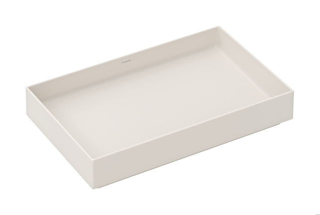 HG Aufsatzwaschtisch Xuniva Evo E 650x400mm o.Hahnloch u.Überlauf SBma