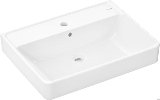 HG Waschtisch Xanuia Q 650x480 mm m.Hahnlo.u.Überl.SmartClean weiß