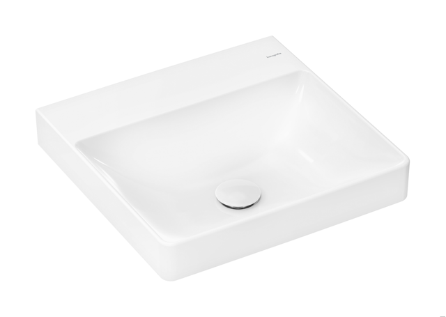 HG Aufsatz-Handwaschbecken ge Xelu Q 500x480mm o.Hl./Ül.SmartClean weiß