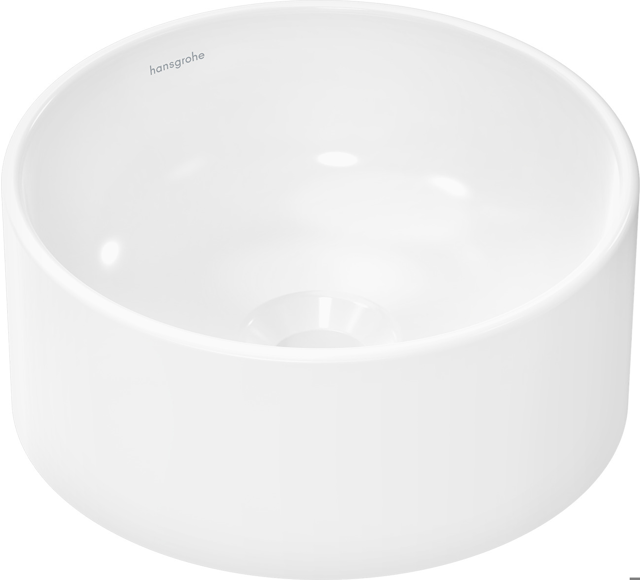 HG Aufsatzwaschtisch Xuniva S 300x300mm o.Hahnloch u.Überlauf SMC weiß