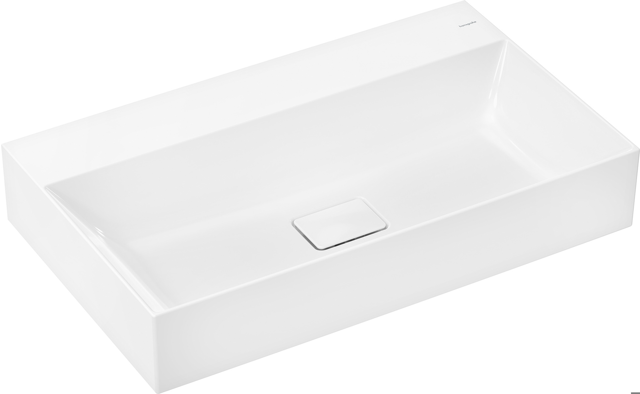 HG Waschtisch Xevolos E 800x480mm o.Hahnl.Überlauf, SmartClean weiß