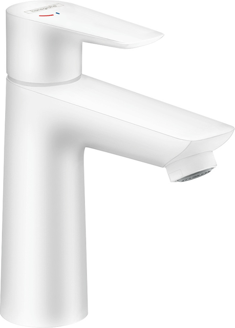 HG Waschtischmischer 110 Talis E CoolStart mattweiss ohne Ablaufg.