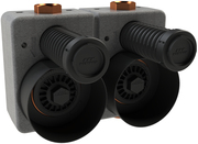 Wasserzähler-Montageblock XS, 2" Koax, DN 20 