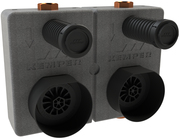 Wasserzähler-Montageblock, Techem, DN 20 