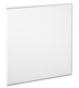 galvanised sheet steel cover panel, white, for stop valve water meter