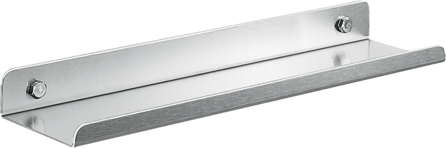 AR Ablage, HEAVY DUTY, Edelstahl, 300x30x80 mm, Aufputz