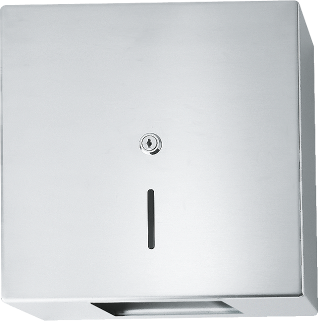 AR WC-Großrollenhalter, HEAVY DUTY, Edst., 320x322x130 mm, AP, Rolle 300 mm