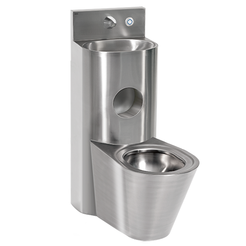 AR Sanitärkombination, HEAVY DUTY, Edst., Hw.-Mont., SPK, elektr., WC mi.