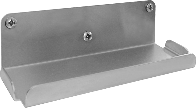 AR Ablage, HEAVY DUTY, Edelstahl, 213x60x80 mm, Aufputz