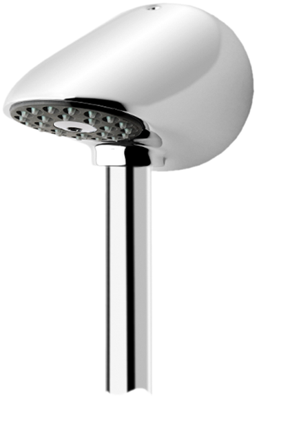 AR Duschkopf, AQUAJET-Slimline, DN15, Aufputzrohrmontage