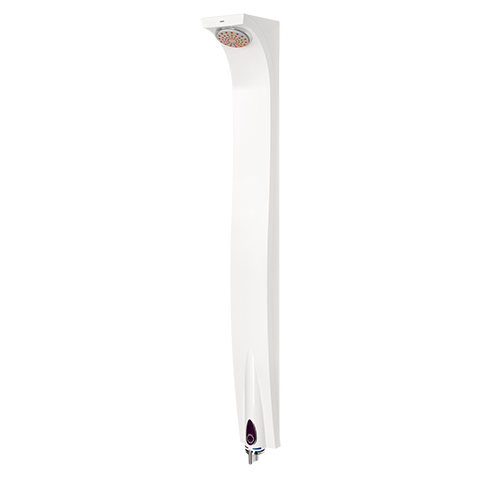 AR Duschpaneel, SMARTWAVE, elek., Kst., Thermostat, Wasser v. oben, 6 VDC