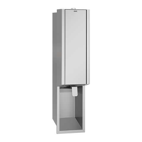 AR Seifenspender, EXOS, Edelstahl, Unterputz, 124x500x120 mm