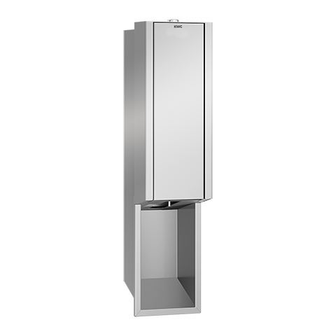 AR Seifenspender, EXOS, elek., Edelstahl, Unterputz, 124x500x120 mm