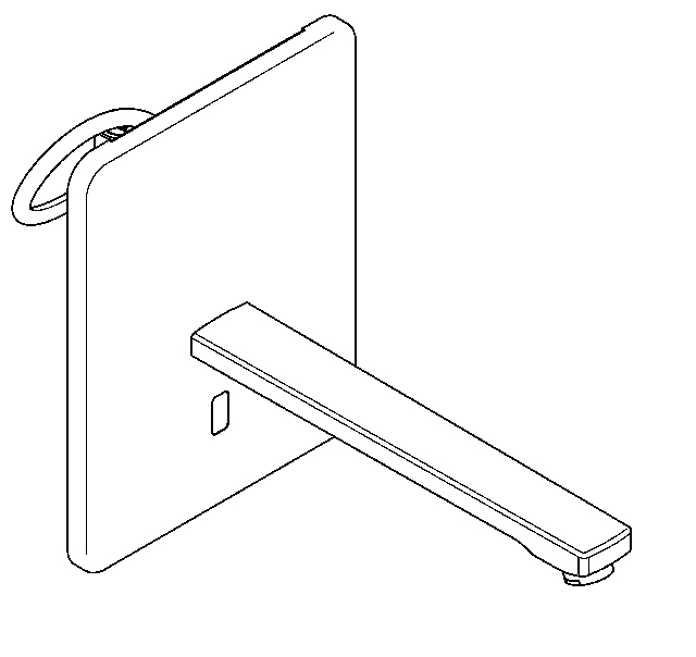 AR Wascharmatur, F3, elek., o. Mischung, UP, F-Set, Ausld. 260 mm, 6l, Batterie
