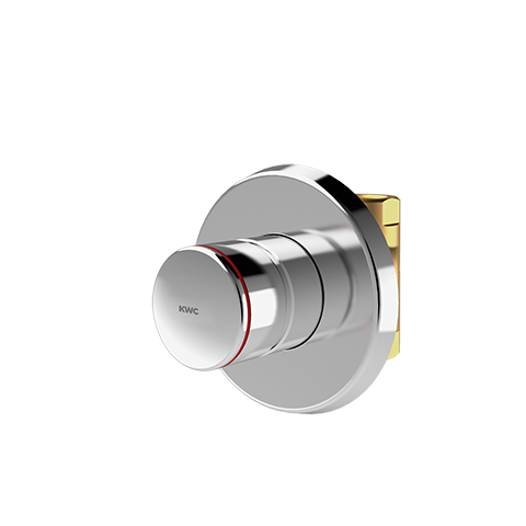 AR Durchgangsventil, F3, hydraulisch, DN20, o. Mischung, Unterputz, duschen