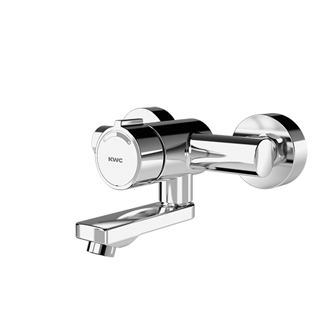 AR Wandbatterie, F3, hydr., Mischer, Schwenkauslauf, 100 mm, 6l, LABS-konform