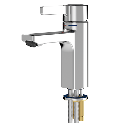 AR Einhebel-Standbatterie, F5, 125 mm, Hygieneoption