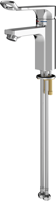 AR Einhebel-Standbatterie, F5, 41C, 125 mm, langer Hebel, Hygieneoption
