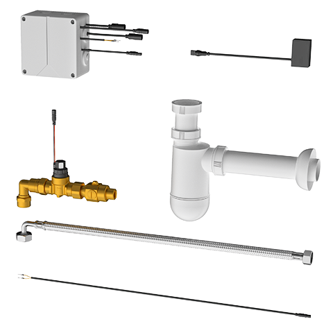 AR Siphonsteuerung, f. KWC-Reihenurinal, unsichtbare Installation, 230 VAC