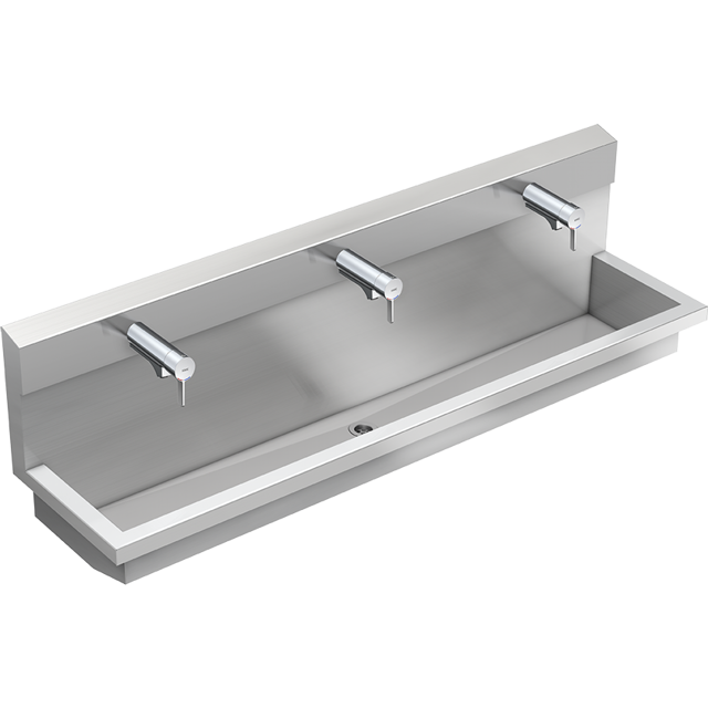 AR Waschplatzeinheit, PLANOX, Edst., 1800x530x450 mm, 3xEinhebelthermostat