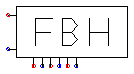Fußbodenheizungsverteiler 3-fach