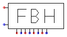 Fußbodenheizungsverteiler 4-fach