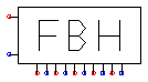 Fußbodenheizungsverteiler 5-fach