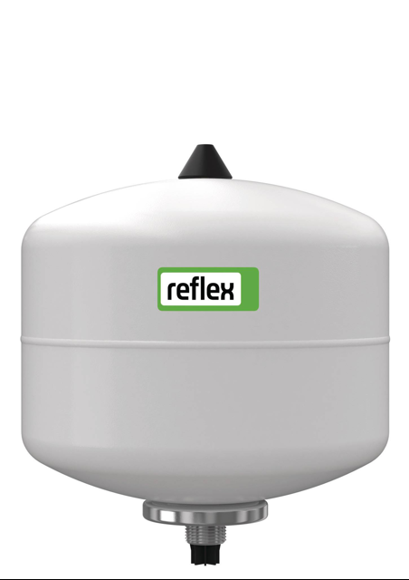 Reflex Membran-Druckausdehnungsgefäß Refix DD 8, weiß, 25 bar