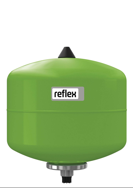 Reflex Membran-Druckausdehnungsgefäß Refix DD 8, grün, 16 bar