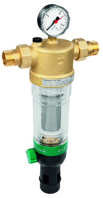 Resideo Hauswasser-Feinfilter F76S Messing, AA, R11/4