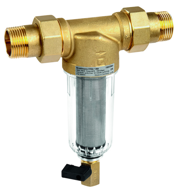 Resideo Feinfilter MiniPlus FF06 Messing AA, R11/4